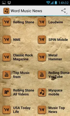 Word Music News android App screenshot 7