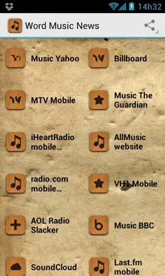 Word Music News android App screenshot 8
